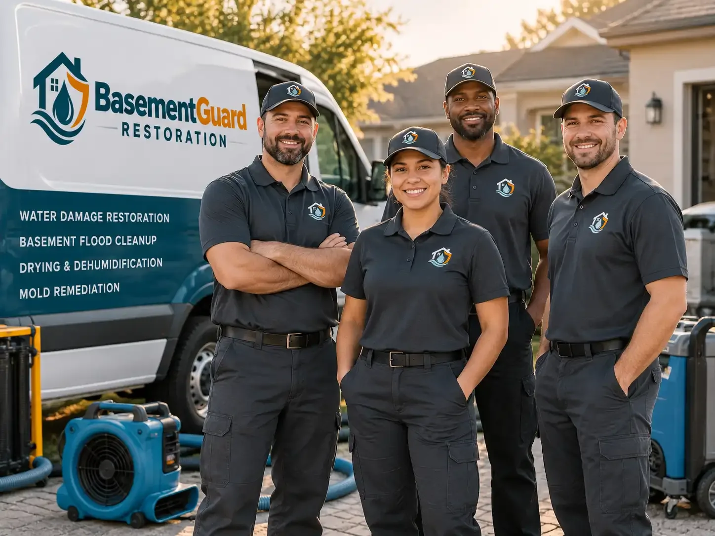 Basement Water Damage Restoration company in Teeds Grove, IA